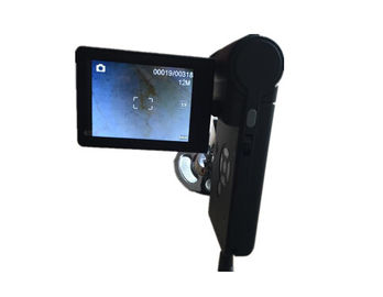 एडजस्टेबल एलईडी लाइट के साथ 8 एलईडी लाइट सोर्स स्किन और हेयर माइक्रोस्कोप डिजिटल वीडियो ओटोस्कोप कैमरा